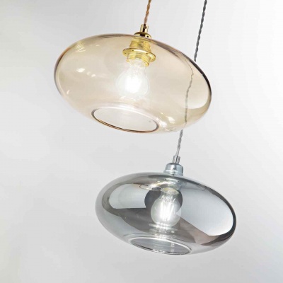 Подвесной светильник Ideal Lux Blob SP1 Ambra 207988  фото, kupilegko.ru