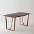 Forms Black Walnut Стол обеденный Nissin Mokkou  фото, kupilegko.ru