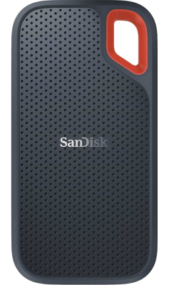 Внешний SSD накопитель (внешний диск) Жесткий диск  SanDisk SSD SDSSDE60-500G-R25 Extreme 500 ГБ, черный  фото, kupilegko.ru