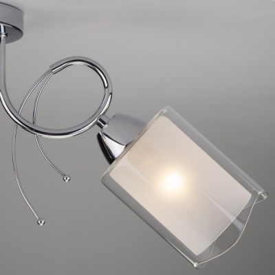 Потолочный светильник Eurosvet 30122/2 хром  фото, kupilegko.ru