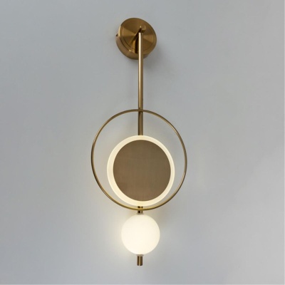 Бра, светодиодный светильник настенный накладной Arte Lamp A2604AP-7GO  фото, kupilegko.ru
