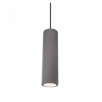 Подвесной светильник Ideal Lux Oak SP1 Round Cemento 150635  фото, kupilegko.ru