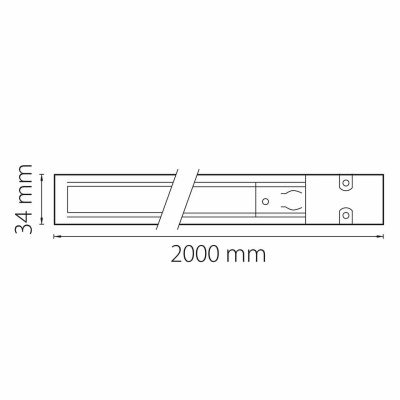 Шинопровод трехфазный Lightstar Barra 504025  фото, kupilegko.ru
