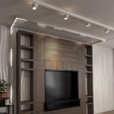 Трековый светодиодный светильник Novotech Shino Flum 358605  фото, kupilegko.ru