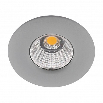 Встраиваемый светодиодный светильник Arte Lamp Uovo A1425PL-1GY (встраиваемые)  фото, kupilegko.ru