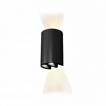 Настенный светодиодный светильник iLedex Double ZD8161-12W BK  фото, kupilegko.ru