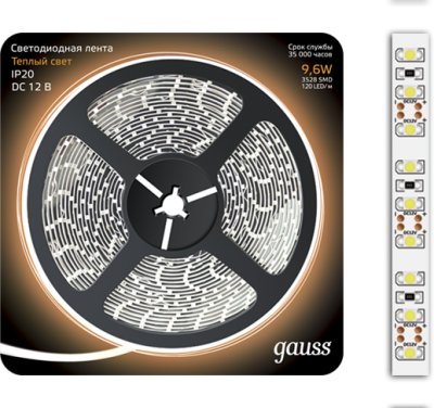 LED лента Gauss 312000110  фото, kupilegko.ru
