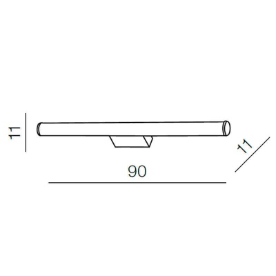 Подсветка для зеркал Azzardo Jaro 90 AZ2097  фото, kupilegko.ru
