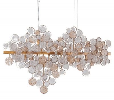 Подвесной светильник Crystal Lux Deseo SP12 L1000 Gold  фото, kupilegko.ru