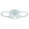 Потолочная светодиодная люстра Profit Light 8086/6 WHT  фото, kupilegko.ru