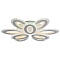 Потолочная светодиодная люстра Profit Light 8080/6+3 WHT  фото, kupilegko.ru