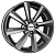 Литые колесные диски Carwel Селигер 6x16 4x100 ET45 D67.1 Чёрный глянцевый с полированной лицевой частью (102602)  фото, kupilegko.ru