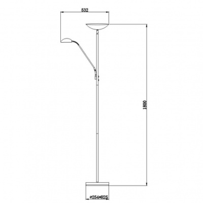 Торшер Lucide Zenith 19791/24/30  фото, kupilegko.ru