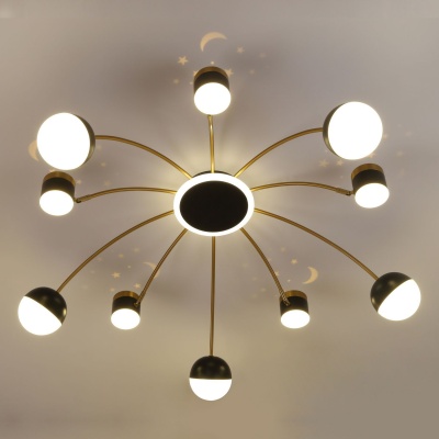 Потолочная люстра F-Promo Canvas 3096-10P  фото, kupilegko.ru