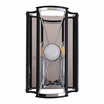 Настенный светильник Crystal Lux Tandem AP2 Chrome  фото, kupilegko.ru