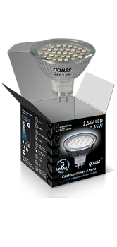 Светодиодная лампа Gauss EB101005225  фото, kupilegko.ru