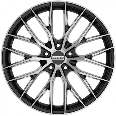 Литые колесные диски FONDMETAL Makhai 9x21 5x112 ET25 D66.5 Глянцевый чёрный с обработкой (RF09183)  фото, kupilegko.ru