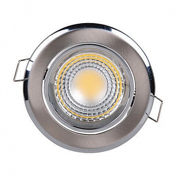 Встраиваемый светодиодный светильник Horoz Melisa-3 3W 6500К хром 016-008-0003 HRZ00000378 (встраиваемые)  фото, kupilegko.ru