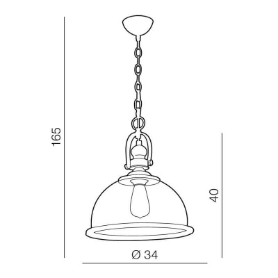 Подвесной светильник Azzardo Clare AZ1656  фото, kupilegko.ru