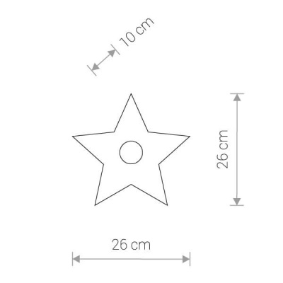 Настенный светильник Nowodvorski Toy-Star 9376  фото, kupilegko.ru