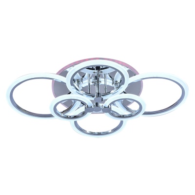 Потолочная светодиодная люстра Profit Light 8076/6 CHR  фото, kupilegko.ru