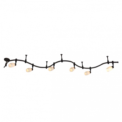 Трековая система Arte Lamp Rails A3059PL-6BK  фото, kupilegko.ru