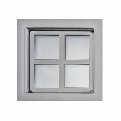 Встраиваемый светильник Italline XFWL10E alu (встраиваемые)  фото, kupilegko.ru