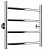 Полотенцесушитель водяной Стилье Универсал-50 500х400 (4) Г 21 00650-5040 AV  фото, kupilegko.ru