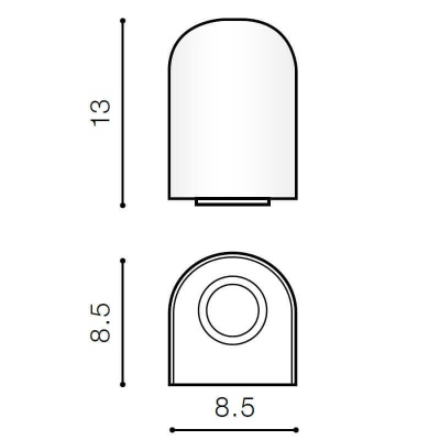 Настенный светильник Azzardo Fons AZ0890  фото, kupilegko.ru