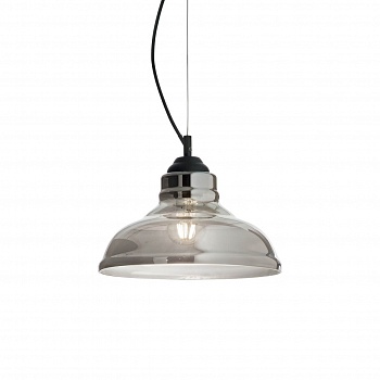 Подвесной светильник Ideal Lux Bistro SP1 PLate Fume 112343  фото, kupilegko.ru