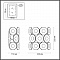 Настенный светильник Odeon Light Tokata 4974/1W