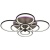 Потолочная светодиодная люстра Profit Light 8077/8 COF  фото, kupilegko.ru