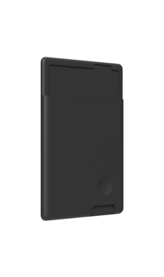 Чехол-бумажник Deppa универсал LS, силикон, черный  фото, kupilegko.ru