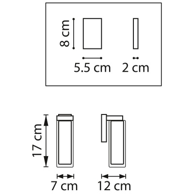 Бра, светильник настенный накладной Lightstar 756614  фото, kupilegko.ru