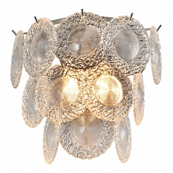 Настенный светильник iLamp Rockfeller W2549-2 NIC  фото, kupilegko.ru