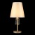 Фото Настольные лампы Crystal Lux Настольная лампа Crystal Lux Renata LG1 Gold фото, kupilegko.ru