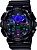 Японские наручные мужские часы Casio GA-100RGB-1A. Коллекция G-Shock  фото, kupilegko.ru
