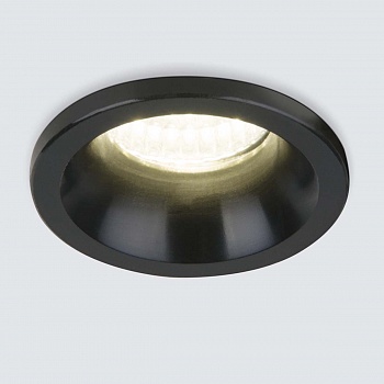 Встраиваемый светодиодный светильник Elektrostandard 15269/LED черный 4690389174407 (встраиваемые)  фото, kupilegko.ru