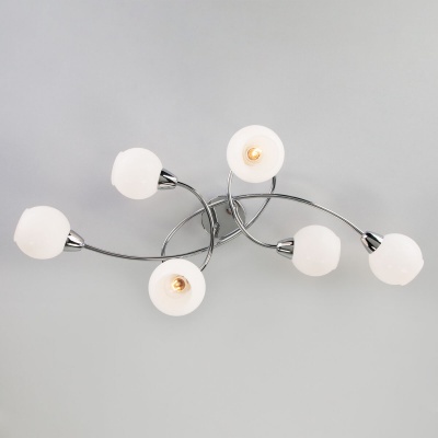 Потолочный светильник Eurosvet 30133/6 хром  фото, kupilegko.ru