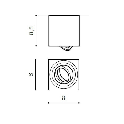 Накладной светильник Azzardo Mini Eloy AZ1712  фото, kupilegko.ru