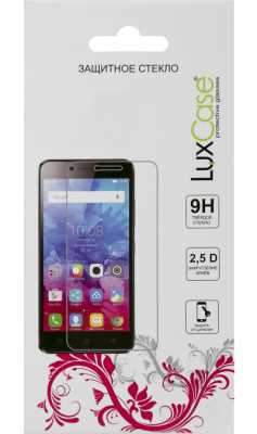 Защитное стекло LuxCase для Apple iPhone 12 mini 2.5D Full Glue (черная рамка)  фото, kupilegko.ru