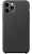 Чехол-крышка Apple для iPhone 11 Pro Max, кожа, черный  фото, kupilegko.ru