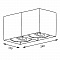 Потолочный светильник Zumaline Box sl2 90433-G9