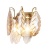 Бра, светильник настенный накладной Crystal Lux Trevi AP2 Brass  фото, kupilegko.ru
