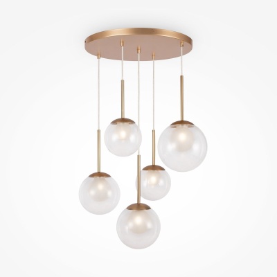 Подвесная люстра Maytoni Basic form MOD521PL-05G  фото, kupilegko.ru