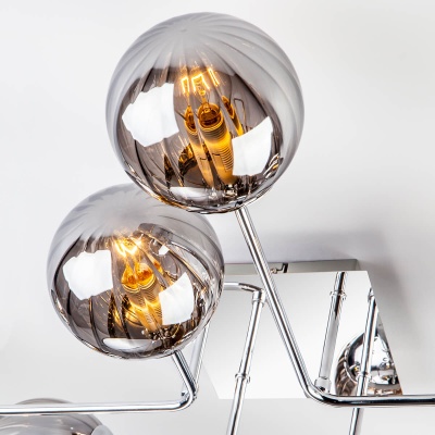 Потолочный светильник Eurosvet 30140/8 хром  фото, kupilegko.ru