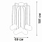 Подвесная люстра Vitaluce V48900-73/9PL  фото, kupilegko.ru