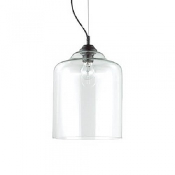 Подвесной светильник Ideal Lux Bistro SP1 Square Trasparente 112305  фото, kupilegko.ru