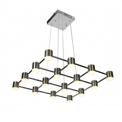 Подвесная светодиодная люстра iLedex FS-028-D16 CR  фото, kupilegko.ru