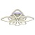 Потолочная светодиодная люстра Profit Light 8044/4+4 CHR  фото, kupilegko.ru